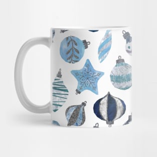 BG - Blue Baubles Mug